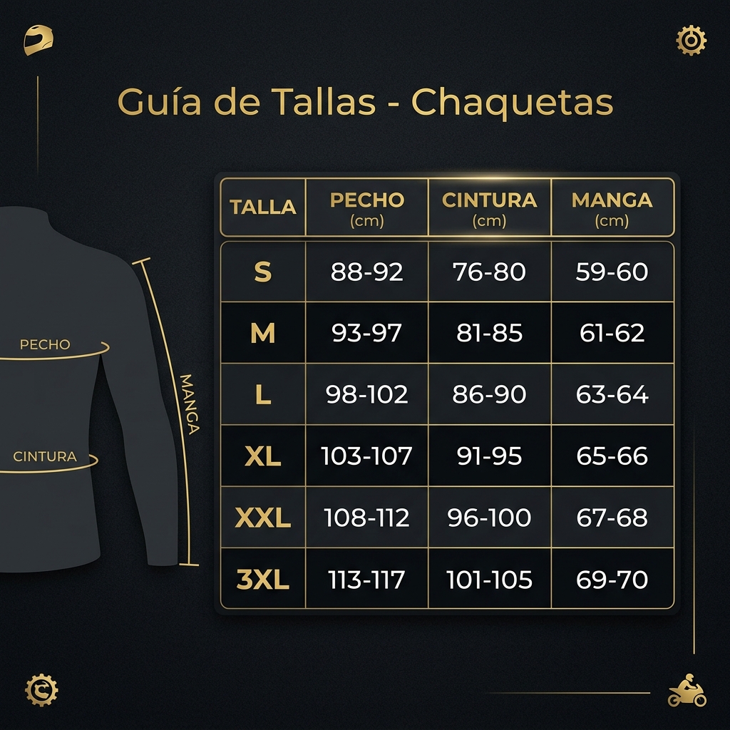 Guía de Tallas