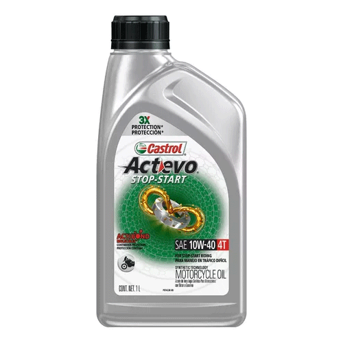 Aceite Castrol Actevo 10W-40 Semi 4T 1Lt
