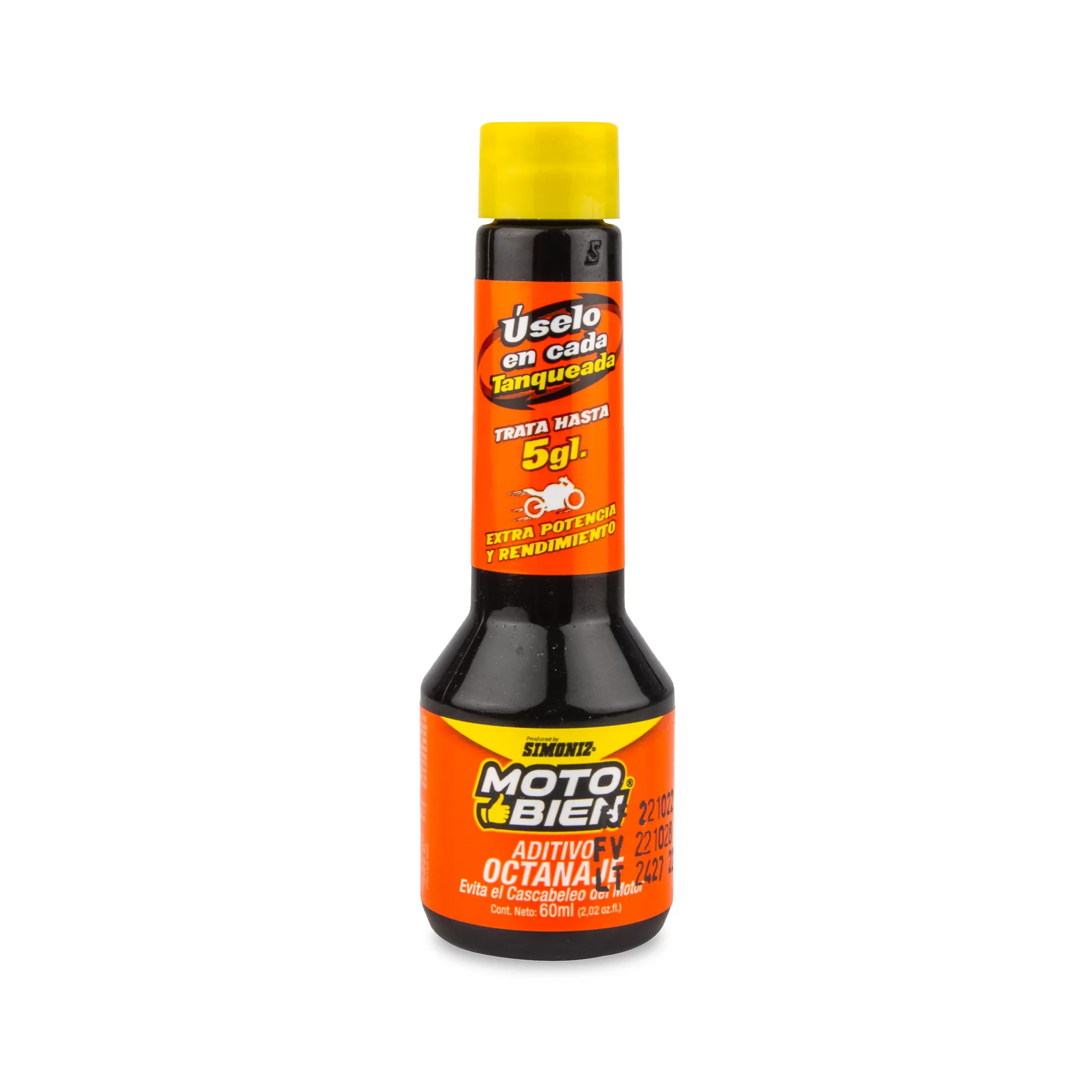 Aditivo Octanaje Simoniz 60Ml