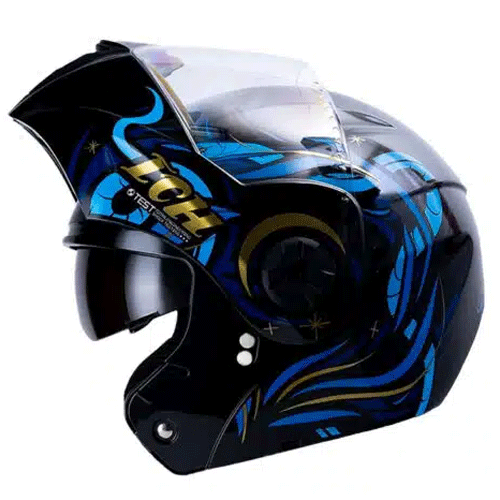 Casco Ich 3110S Calmnezz Negro/Dorado