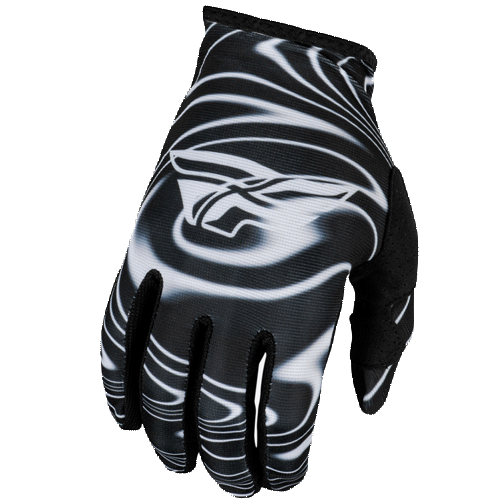 Guantes Fly Lite Warped Negro/Blanco