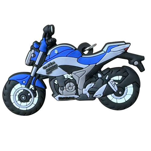 Llavero Moto Gixxer 250 Azul