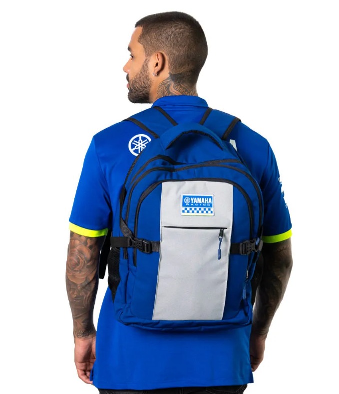 Morral Yamaha Racing Azul Gris