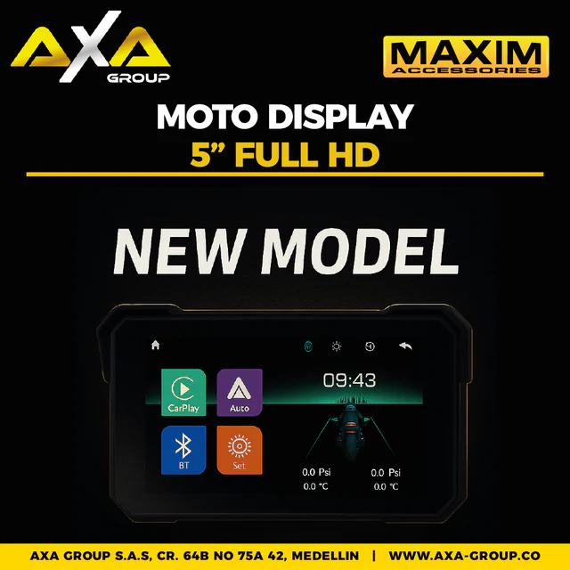 Moto Carplay 5 In Mxm Quick Release