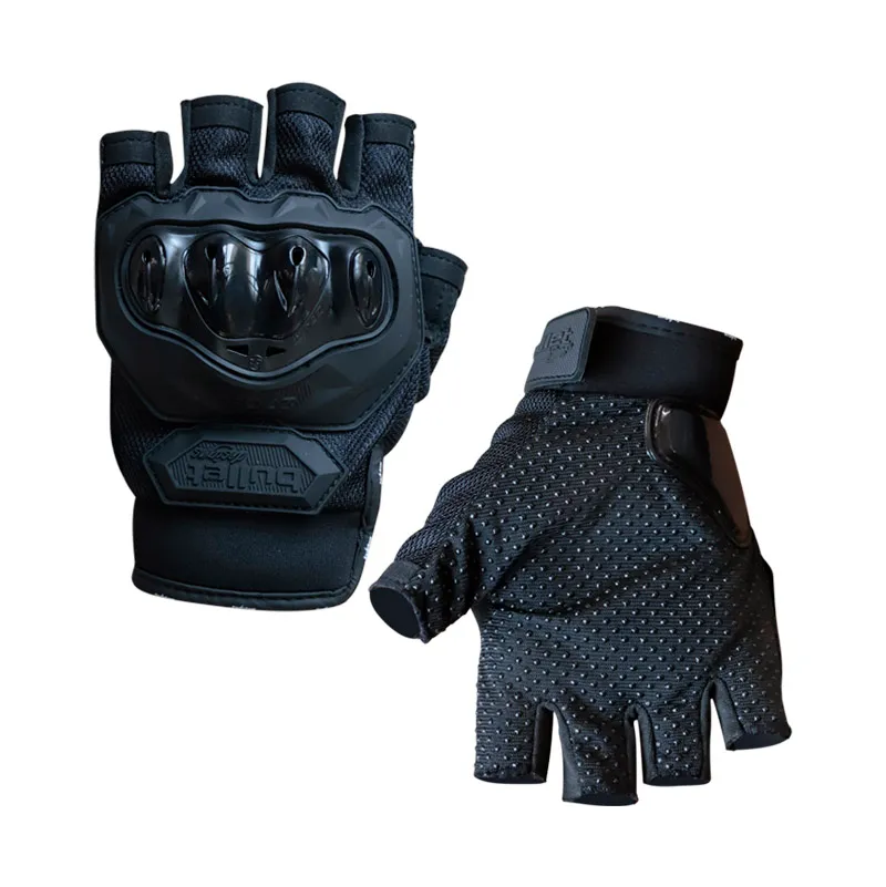 GUANTES BULLET MEDIO DEDO BT-270 LITE NEGRO