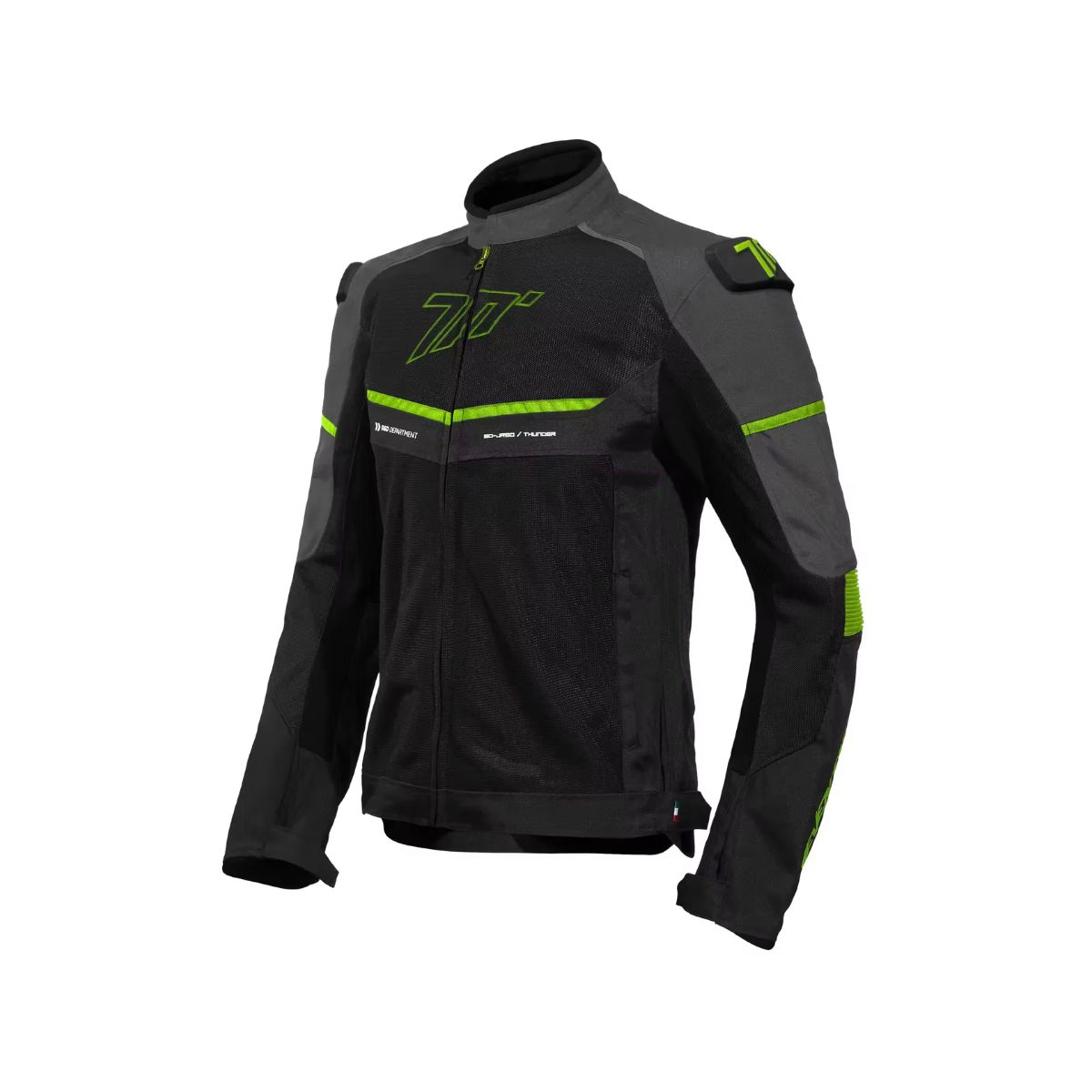 CHAQUETA SD-JR60 THUNDER MEN NEGRO GT AMARILLO