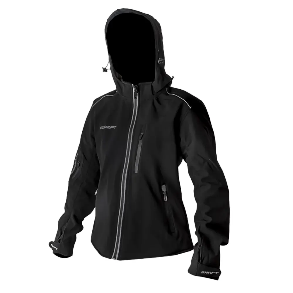 CHAQUETA SHAFT DELTA FEM NEGRO