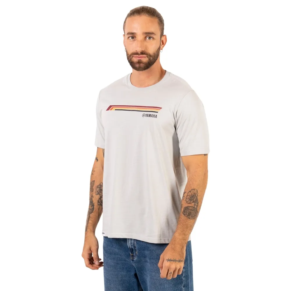 CAMISETA YAMAHA ADVNTR MAS GRIS CLARO