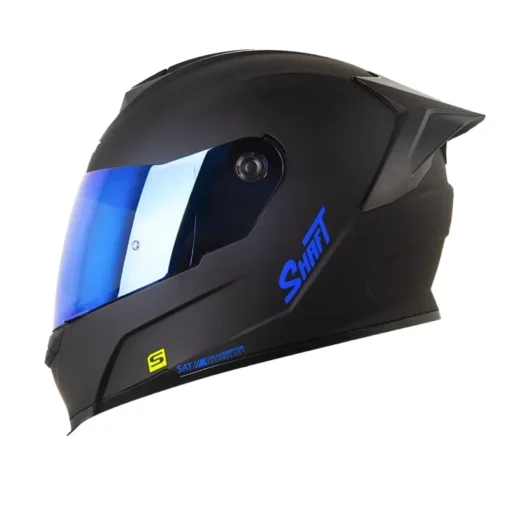 CASCO SHAFT 502 SOLID NEGRO AZUL