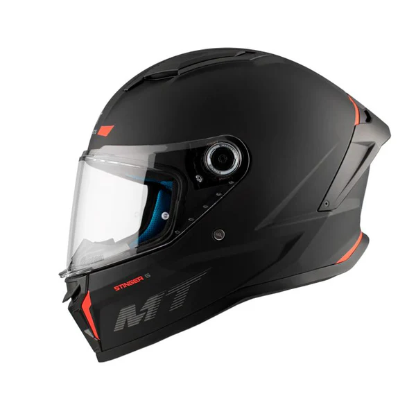 CASCO MT STINGER 2 SOLID NEGRO MATE