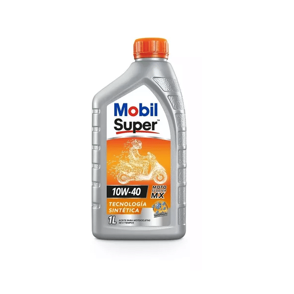 ACEITE MOBIL SUPER SCOOT 4T 10W-40 1L