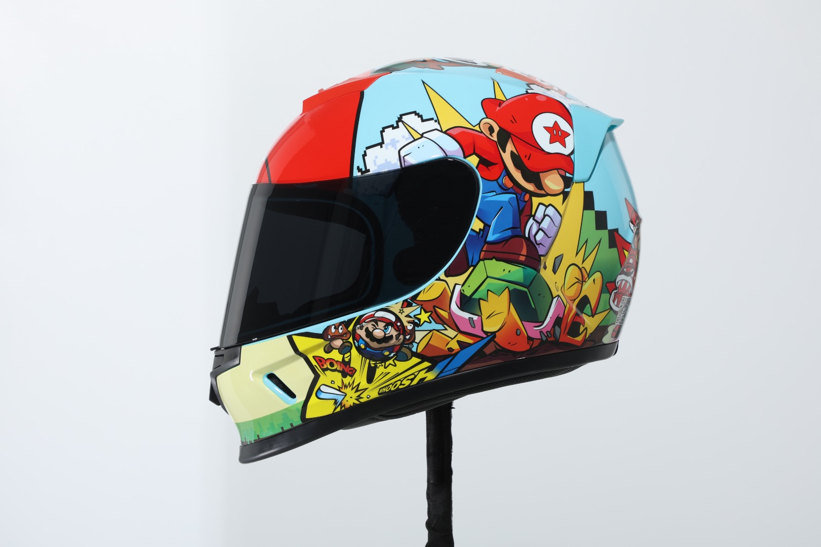 CASCO XTRONG XTR-002 MARIUS TURQUESA BRILLO