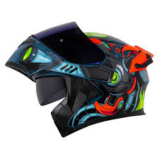 CASCO HRO 3400 ROBOT AZUL AMARILLO