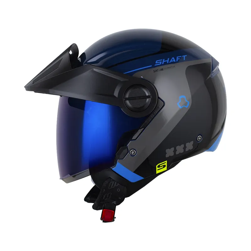 CASCO SHAFT 212 REVERB AZUL OSCURO AZUL BRILLO