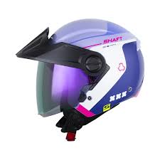 CASCO SHAFT 212 REVERB MORADO FUCSIA BRILLO
