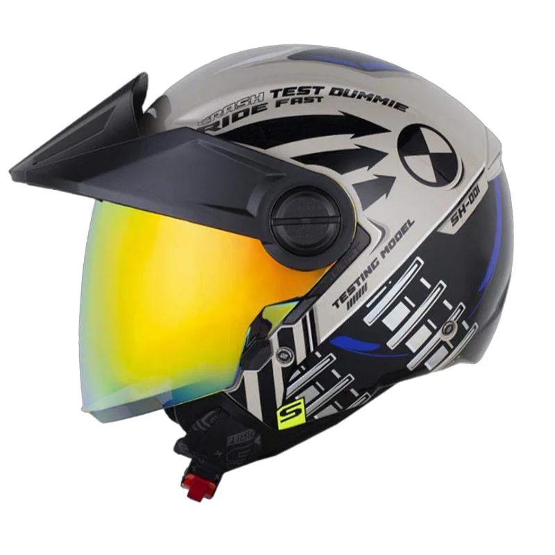 CASCO SHAFT 212 SPRING HEA ARENA AZUL BRILLO