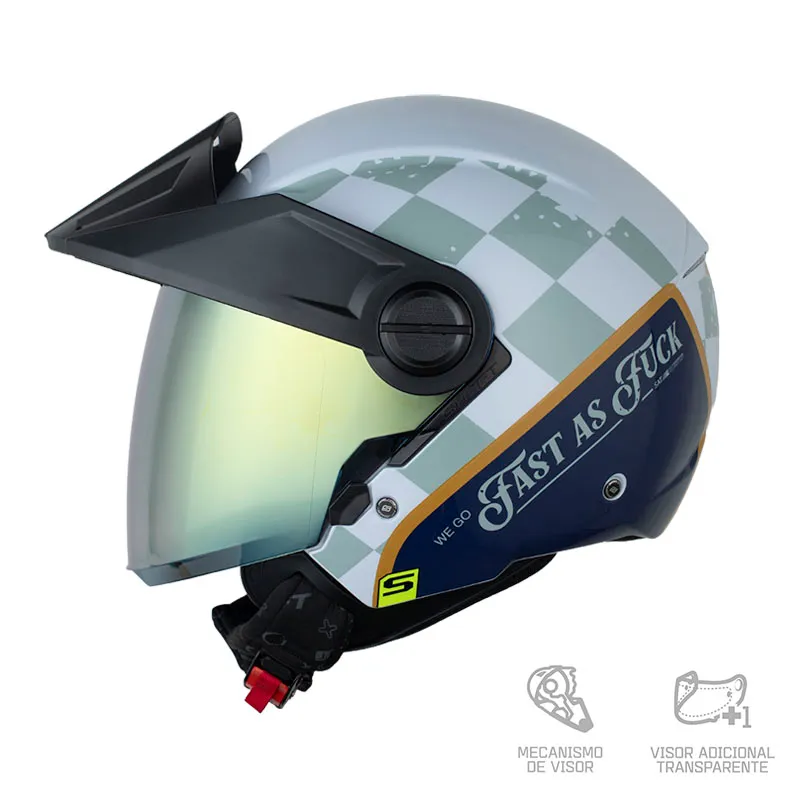 CASCO SHAFT 212 TREMBLE AZUL