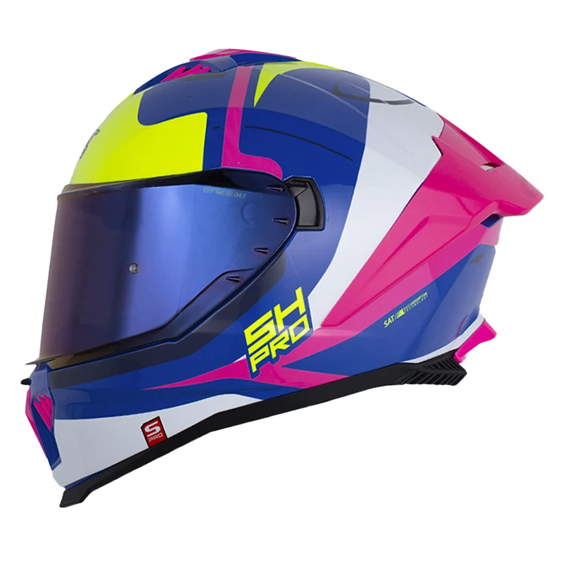 CASCO SHAFT PRO 611 RS XTEPH AZUL FUCSIA