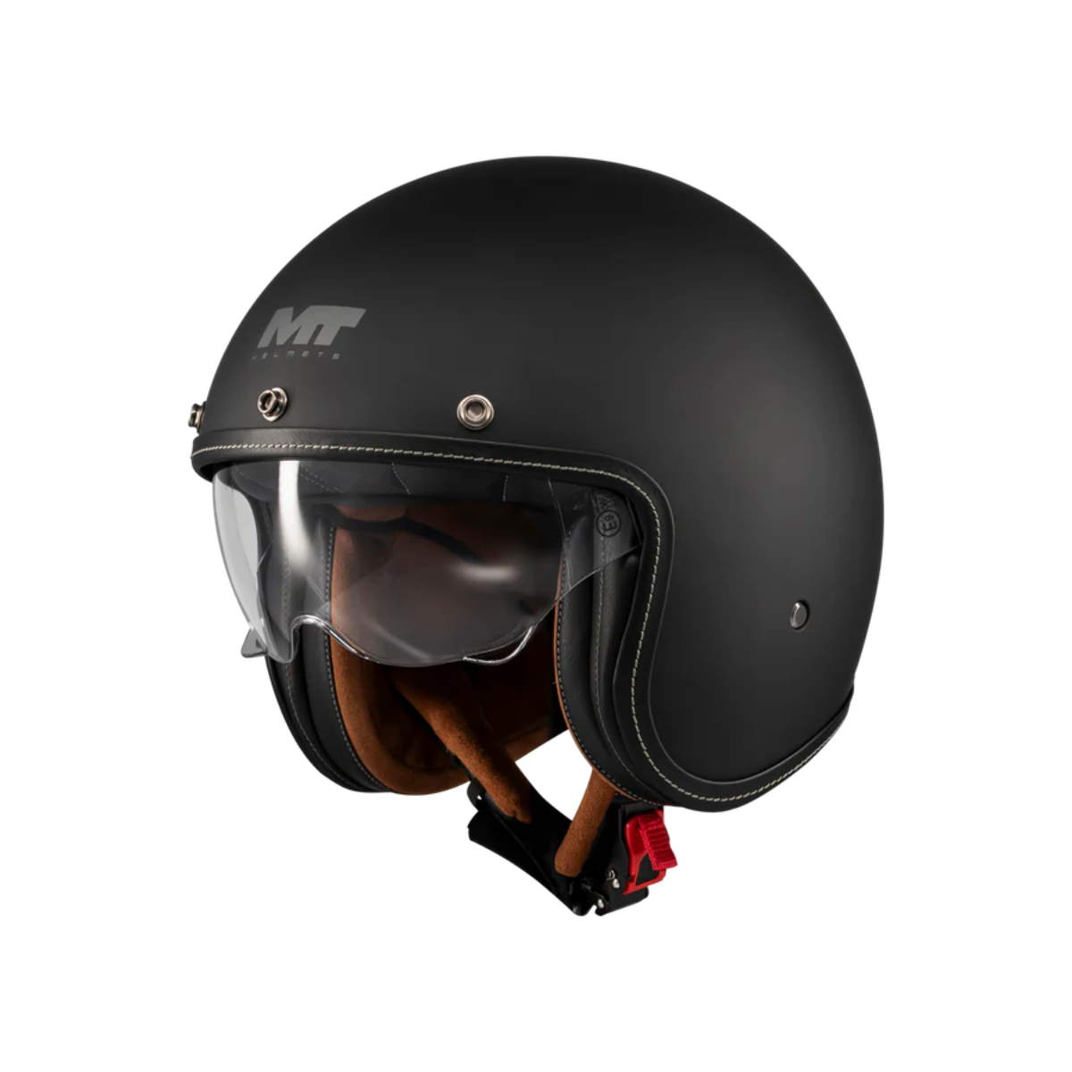 CASCO MT LE MANS 2 SV S SOLID NEGRO MATE