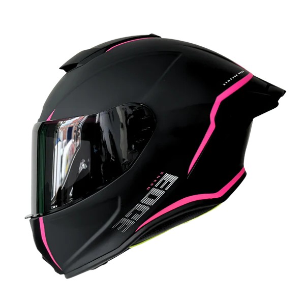 CASCO EDGE SHANGHAI RUSH NEGRO MATE FUCSIA