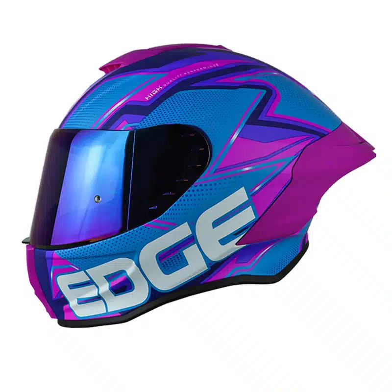 CASCO EDGE SHANGHAI QUARTZ FUCSIA AZUL BRILLO