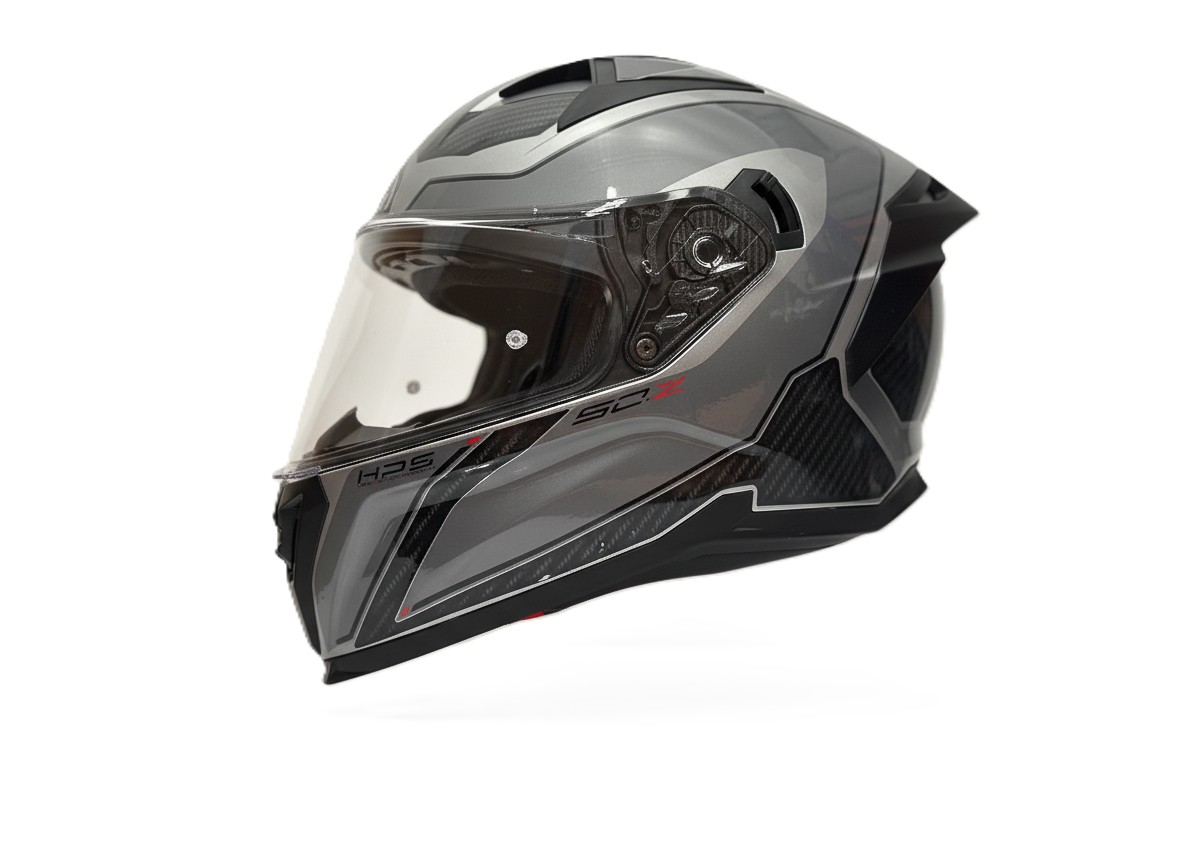 CASCO GIVI H50Z TITAN GRIS NR ROJO BRILLO