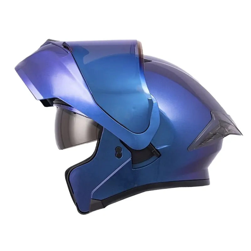 CASCO ICH 3120 SOLID CAMALEON AZUL