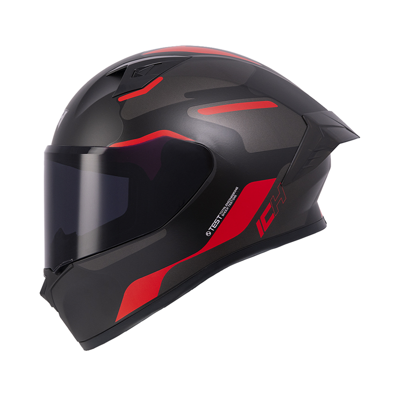 CASCO ICH 503 SKP NEGRO ROJO