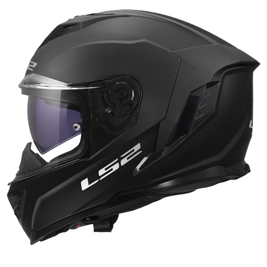 CASCO LS2 FF818 SOLID NEGRO MATE