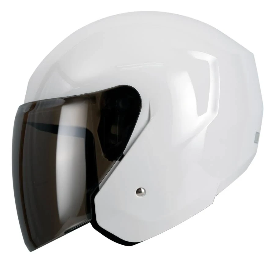 CASCO TECH T10 SOLID BLANCO BRILLANTE