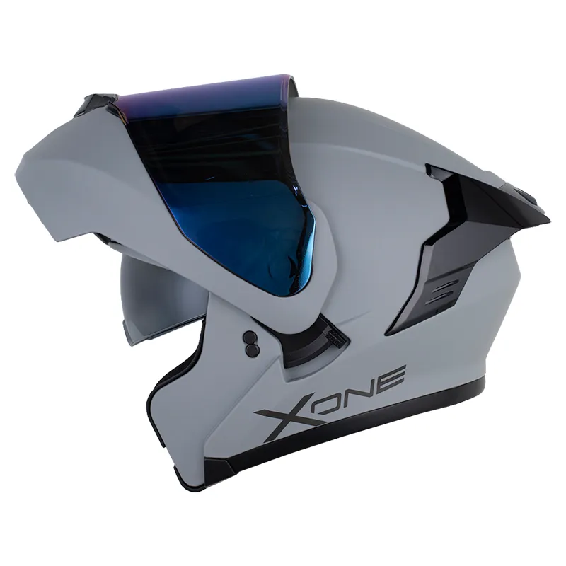 CASCO X-ONE 3000RS SOLID GRIS OSCURO NEGRO MATE