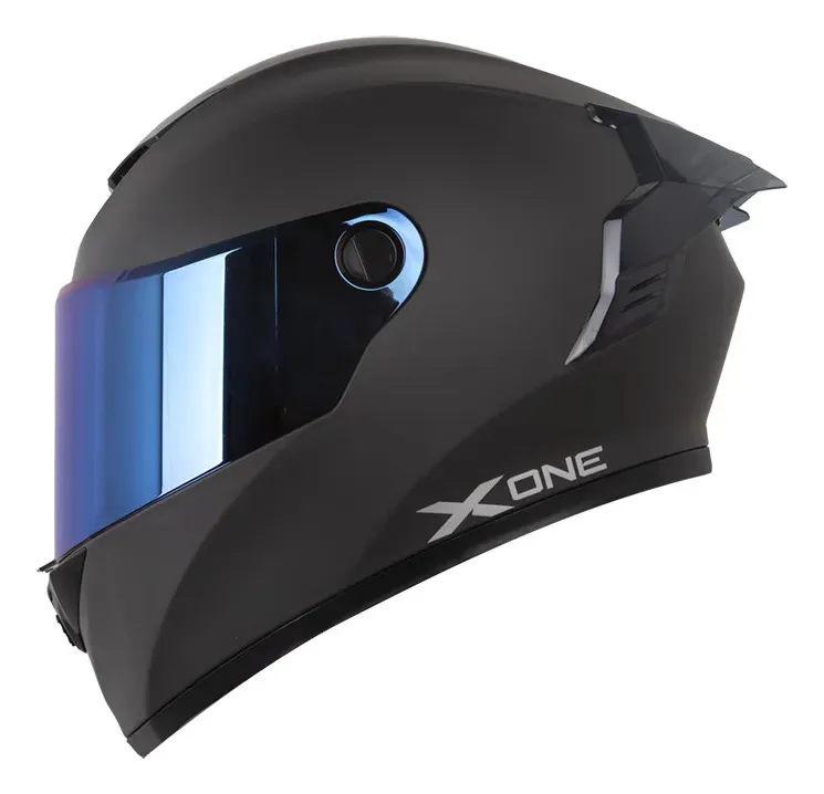 CASCO X-ONE 500RS SOLID GRIS OSCURO SILVER MATE