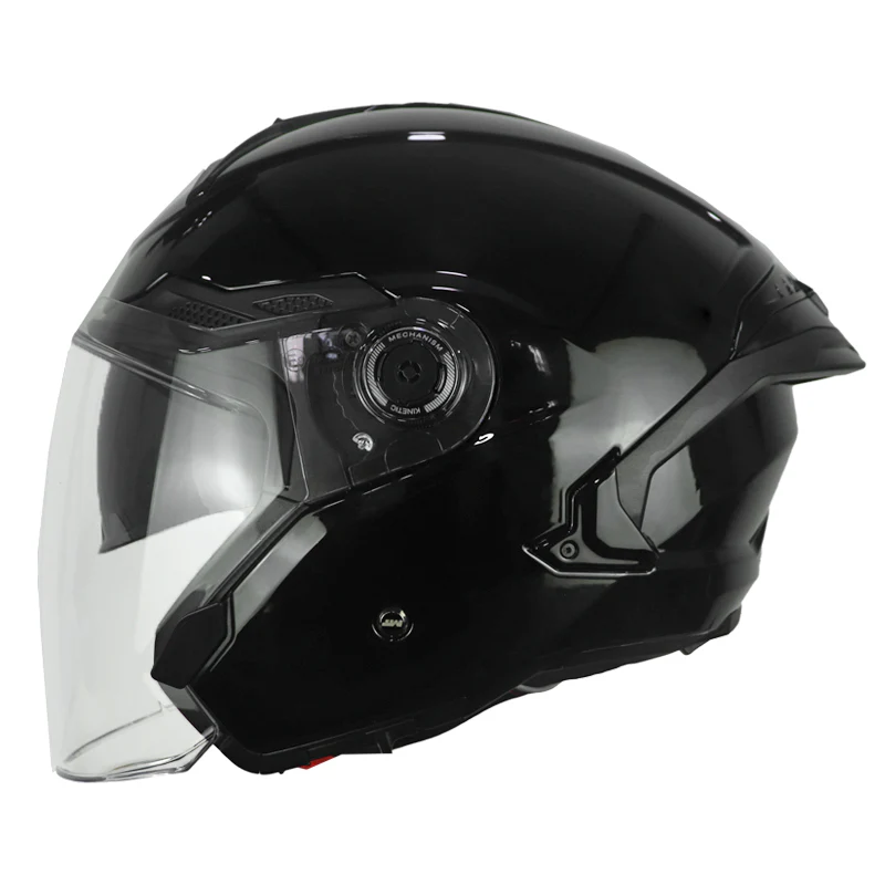 CASCO MT COSMO SV SOLID NEGRO BRILLO