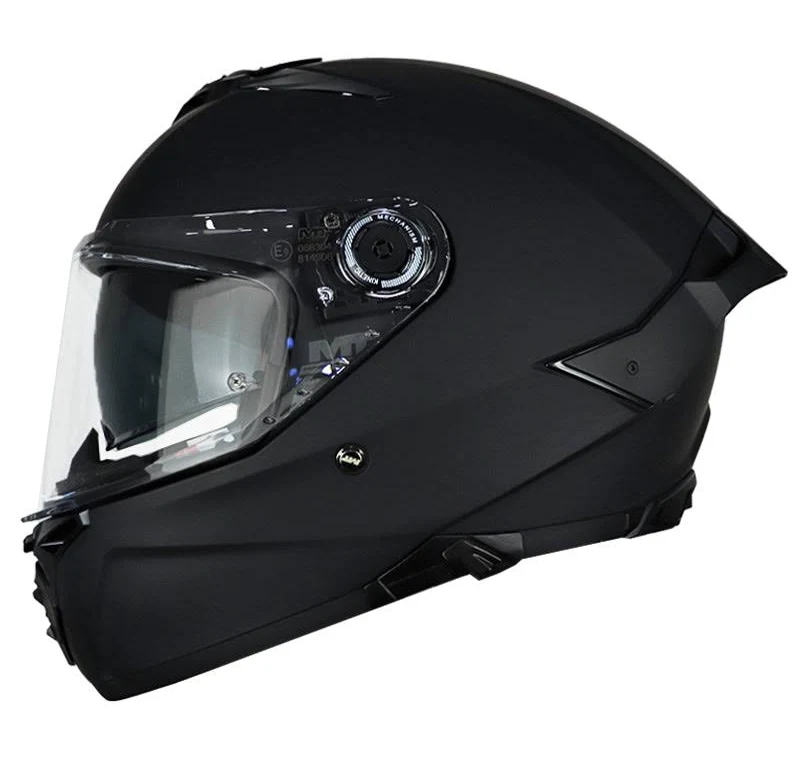 CASCO MT THUNDER 4SV SOLID NEGRO MATE