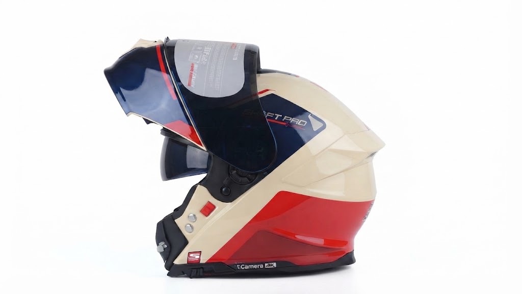 CASCO SHAFT PRO 4000 DV LACED AMARILLO ROJO