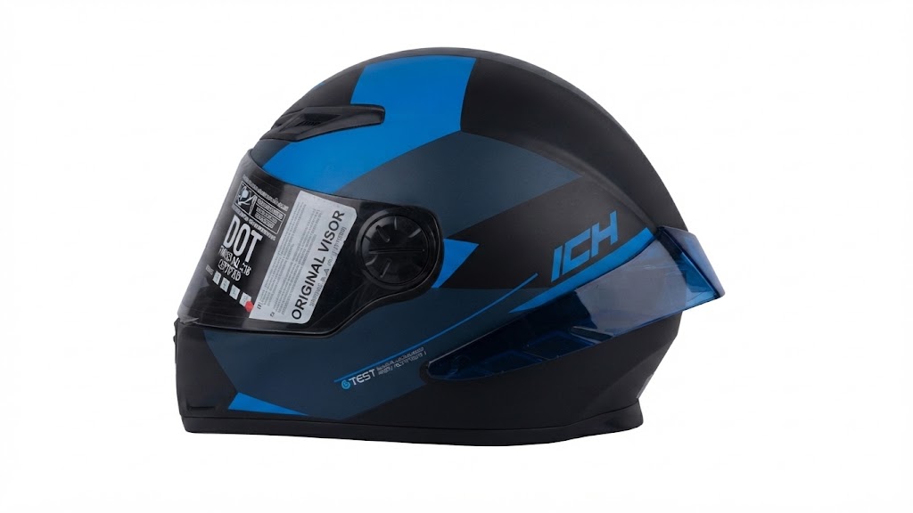 CASCO ICH 501 SP JUNE NEGRO AZUL