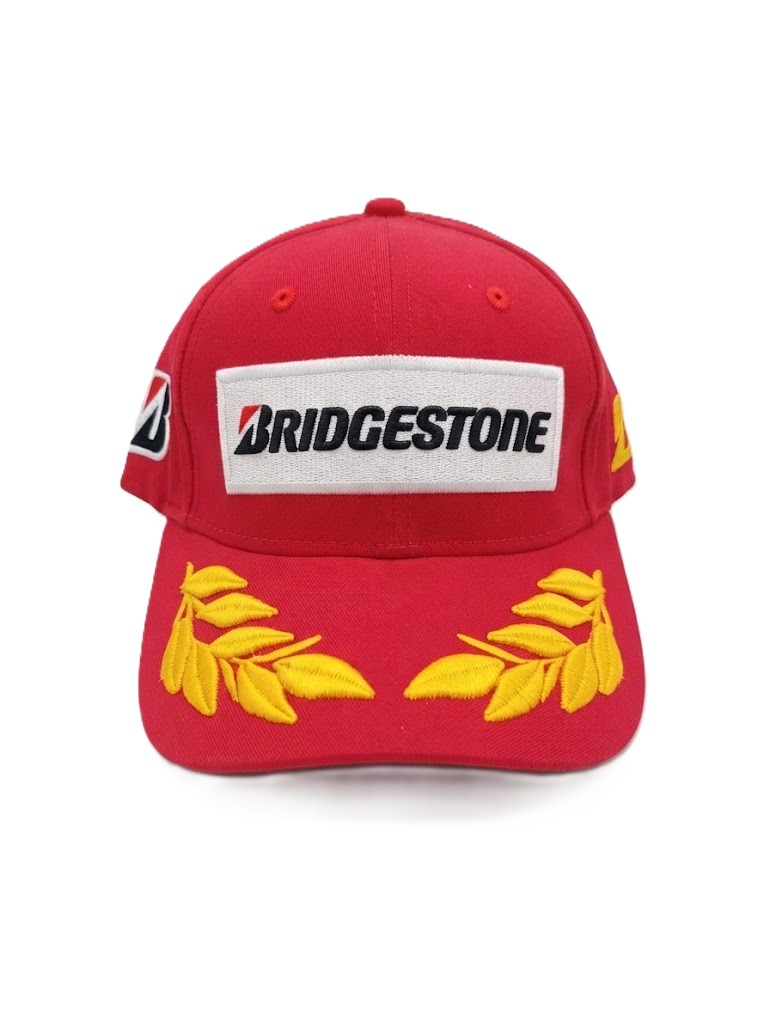 GORRA 3A BRIDGESTONE ROJO