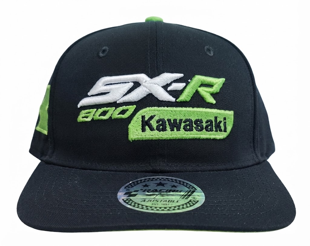 GORRA 3A SX-R NEGRO VERDE