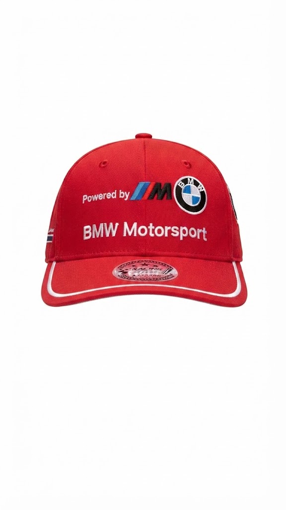 GORRA 3A BMW ROJO