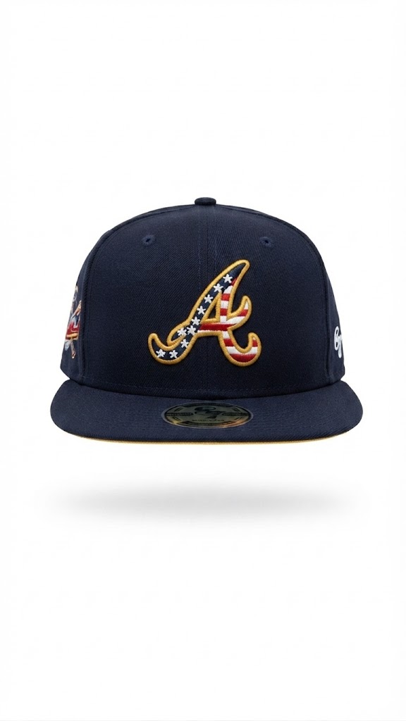 GORRA 3A PLANA ATLANTA AZUL