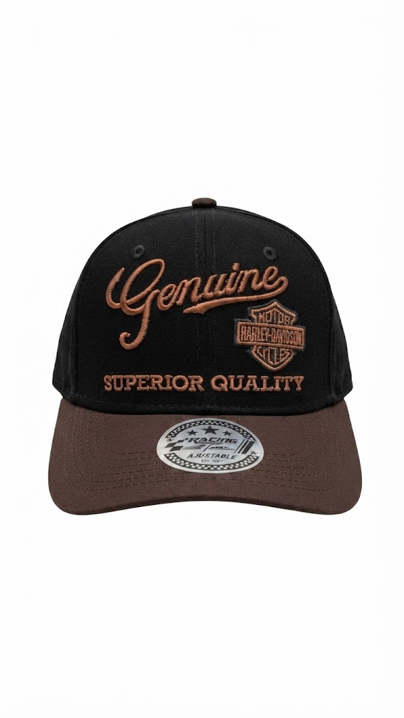 GORRA 3A HARLEY GENUINE NEGRO CAFÉ