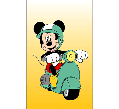 BUFF 70 CM MICKEY AMARILLO 728