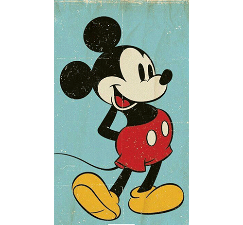 BUFF 90 CM MICKEY MENTA 027