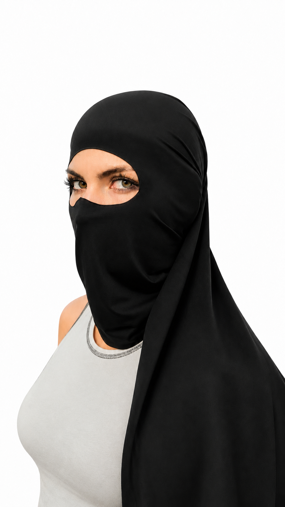 BUFF NIQAB NEGRO