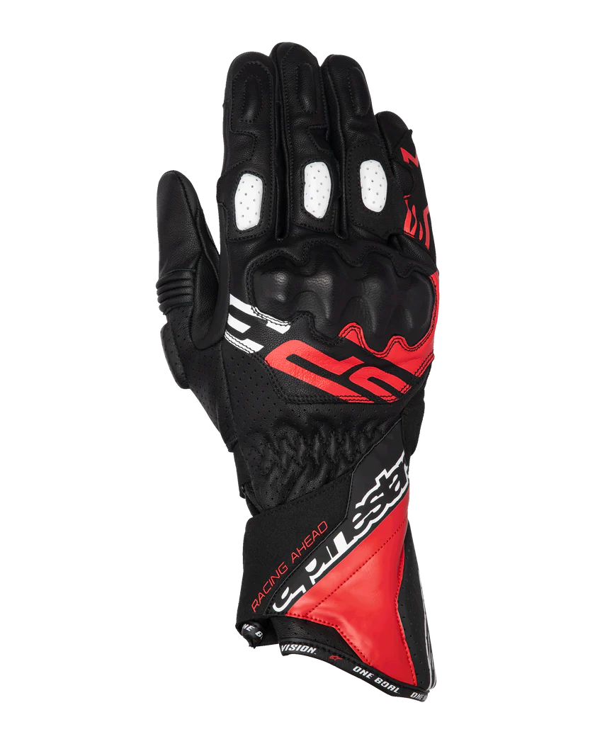 GUANTE ALPINESTAR SP-3 NEGRO ROJO