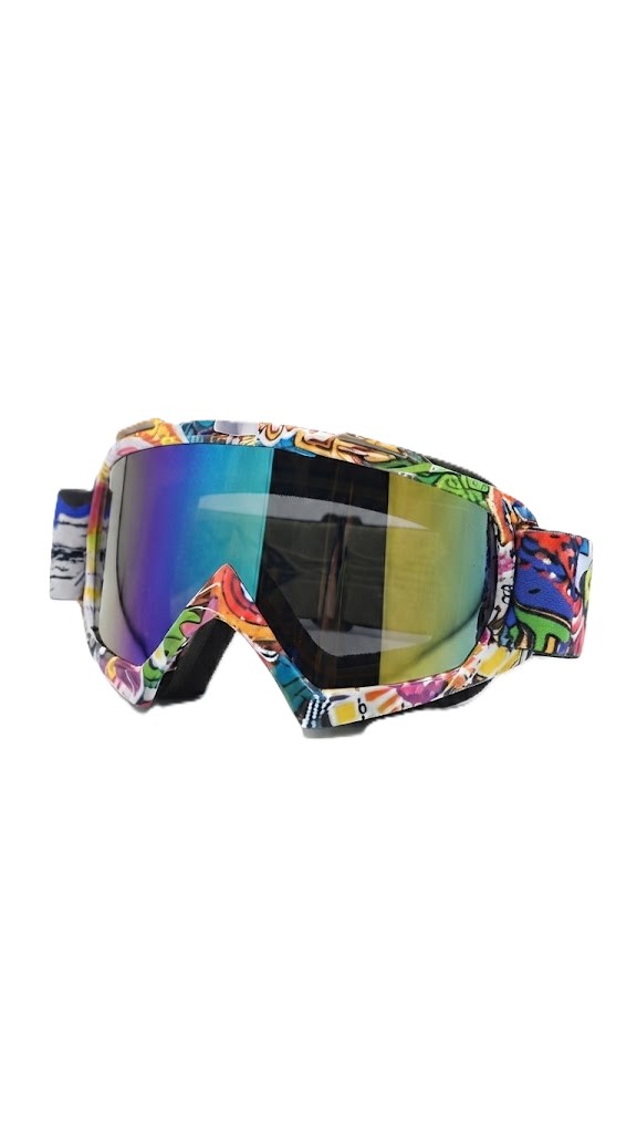 GAFAS MOTOCROSS COLORES-LENTE TORNASOL