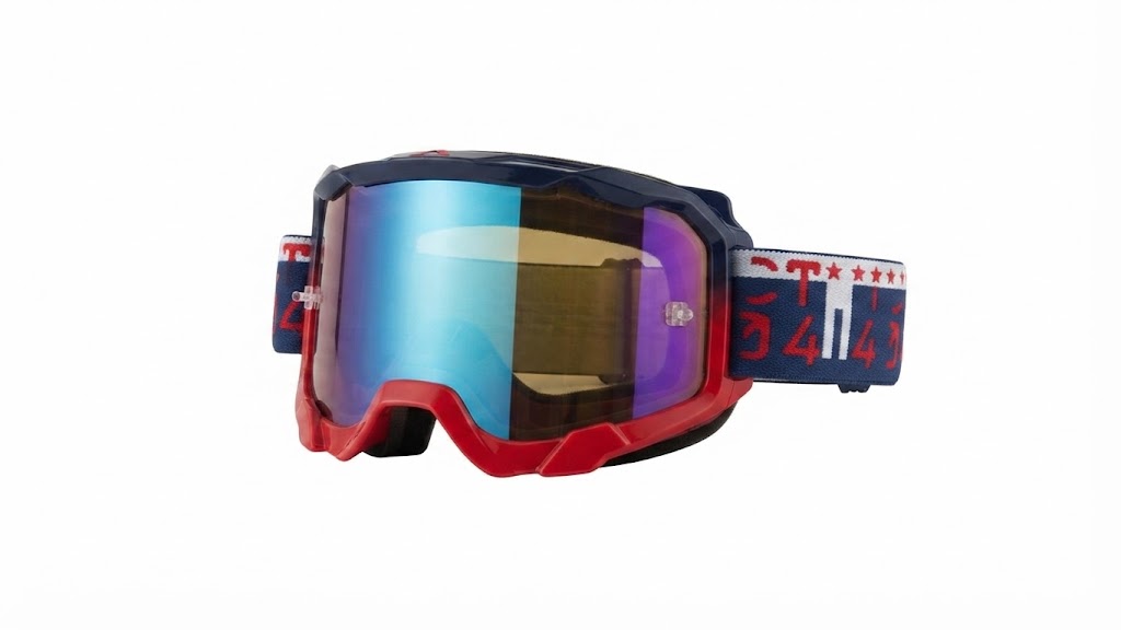 GOGGLE LEATT VELOCITY 4.5 NEGRO GRIS ROJO