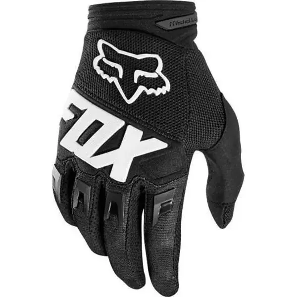 GUANTES FOX NIÑO NEGRO