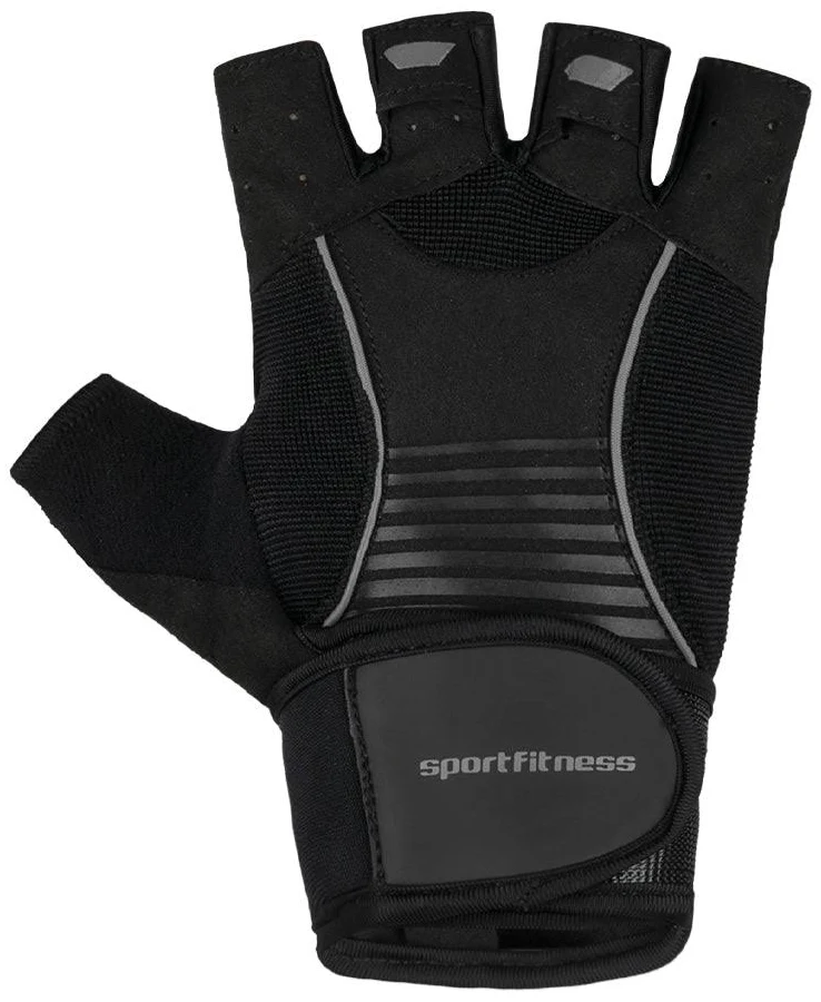 GUANTES HA  SPORTFITNESS NEGRO GRIS