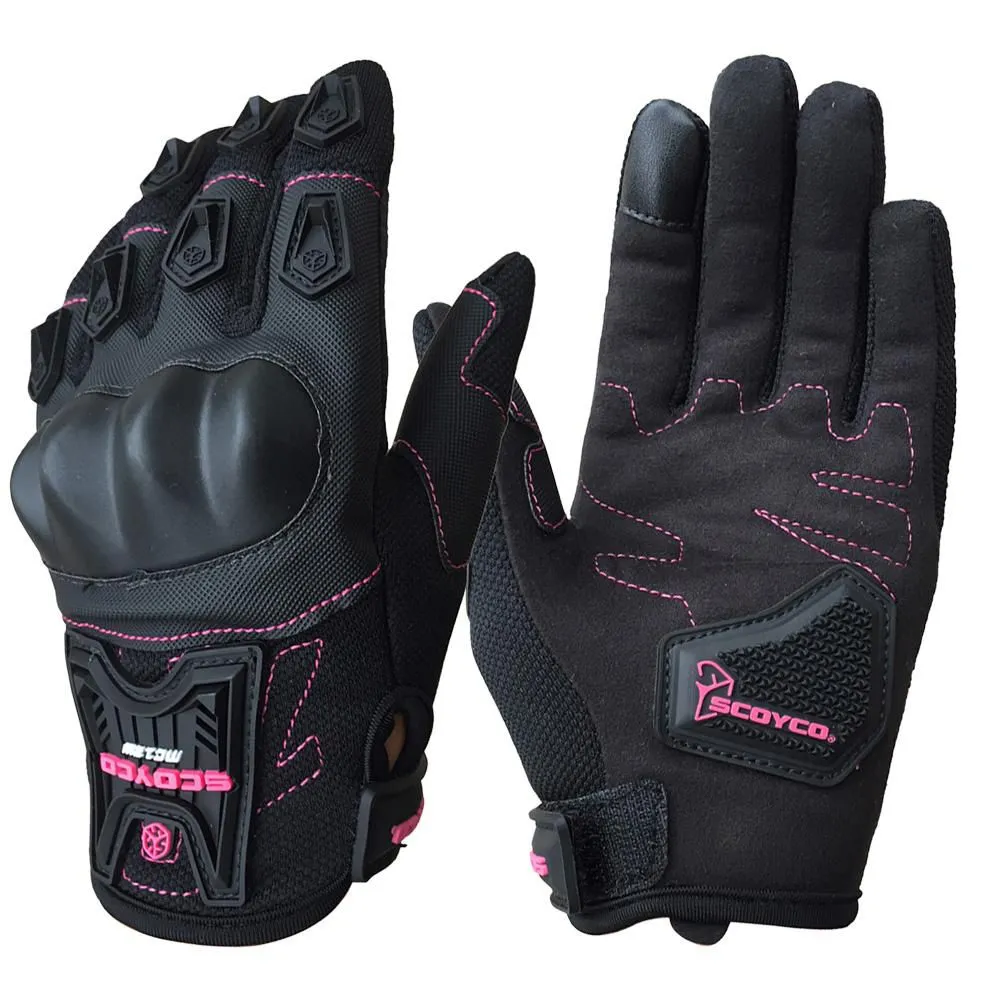 GUANTES SCOYCO MC12W ROSA